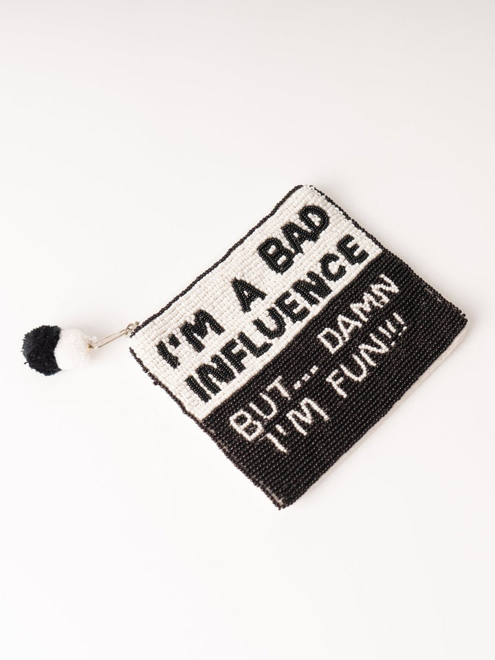 Bad Influence Beaded Pouch - Heyday