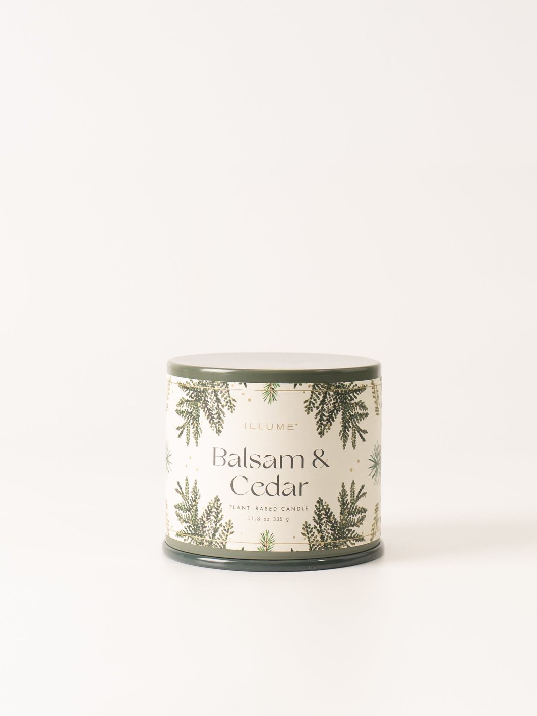 Balsam & Cedar Large Tin Candle - Heyday