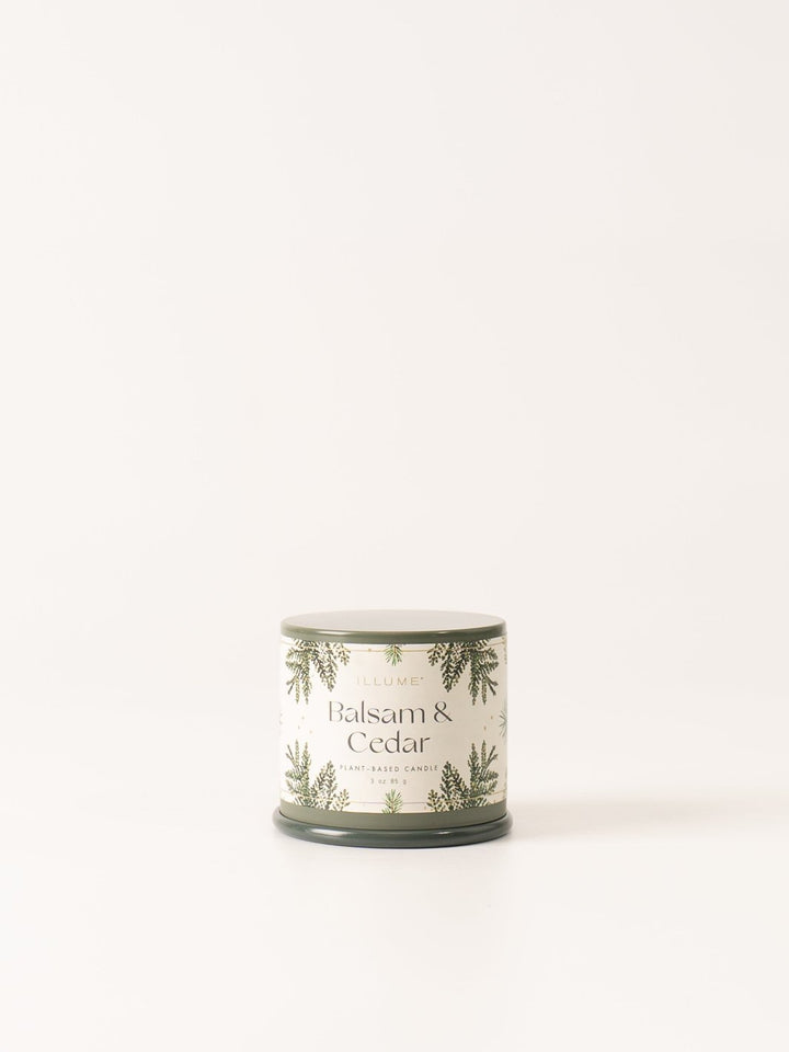 Balsam & Cedar Petite Tin Candle - Heyday