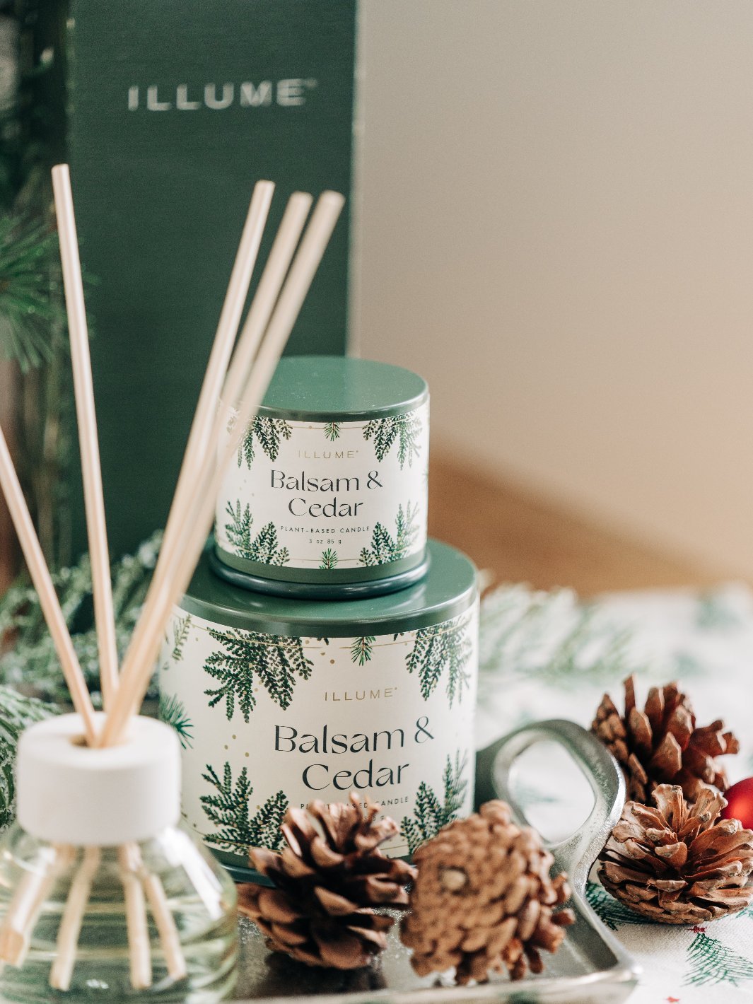 Balsam & Cedar Petite Tin Candle - Heyday