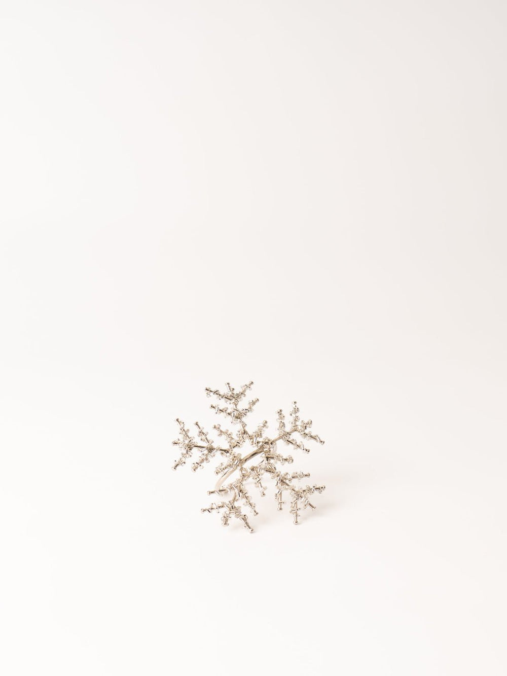 Beaded Snowflake Napkin Ring - Heyday