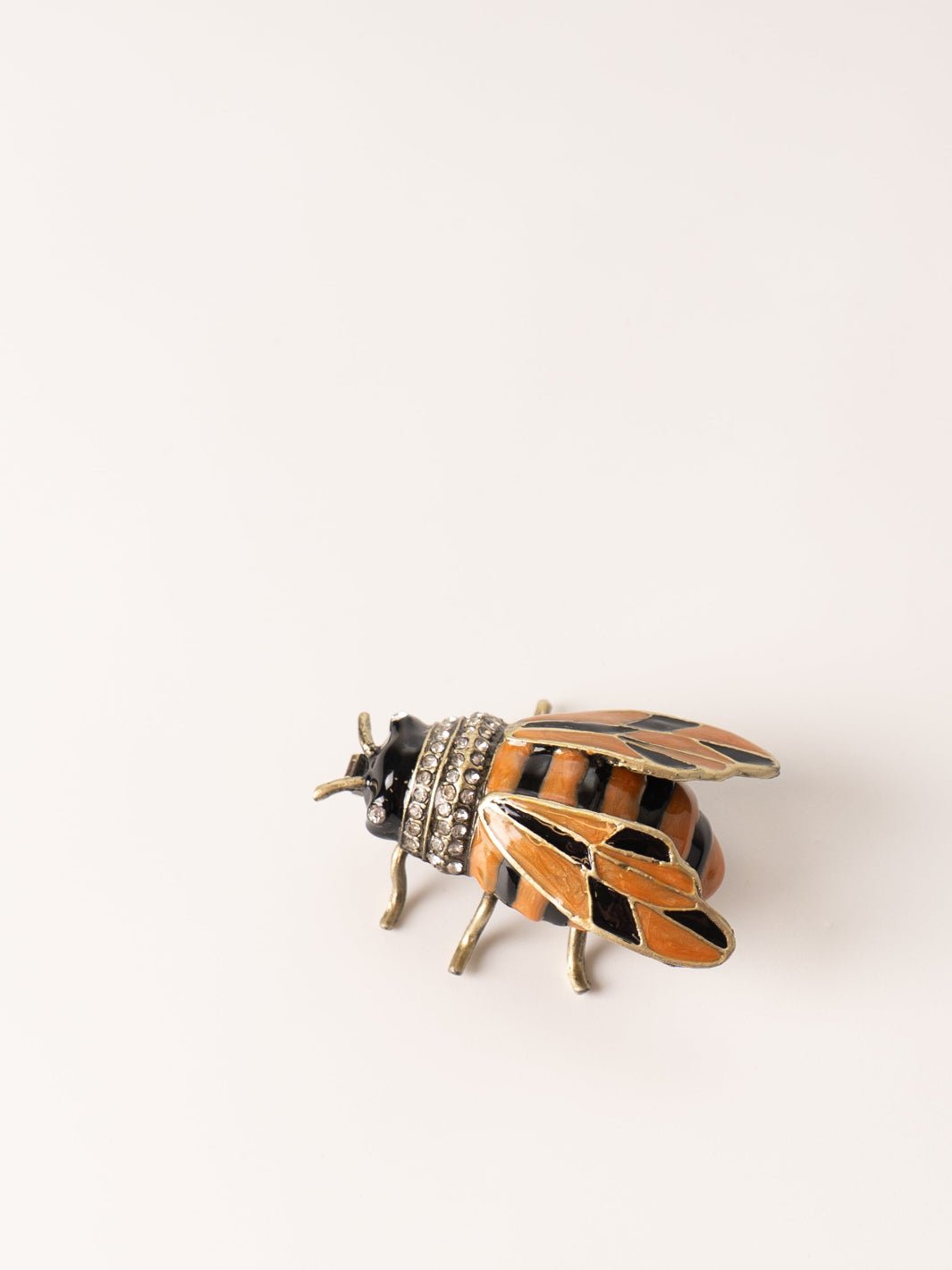 Bee Jeweled Metal Trinket Box - Heyday
