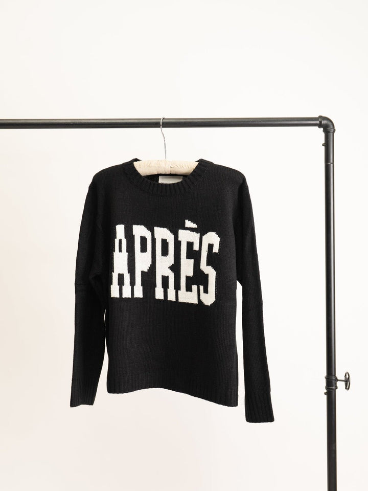 Black Après Ski Sweater - Heyday