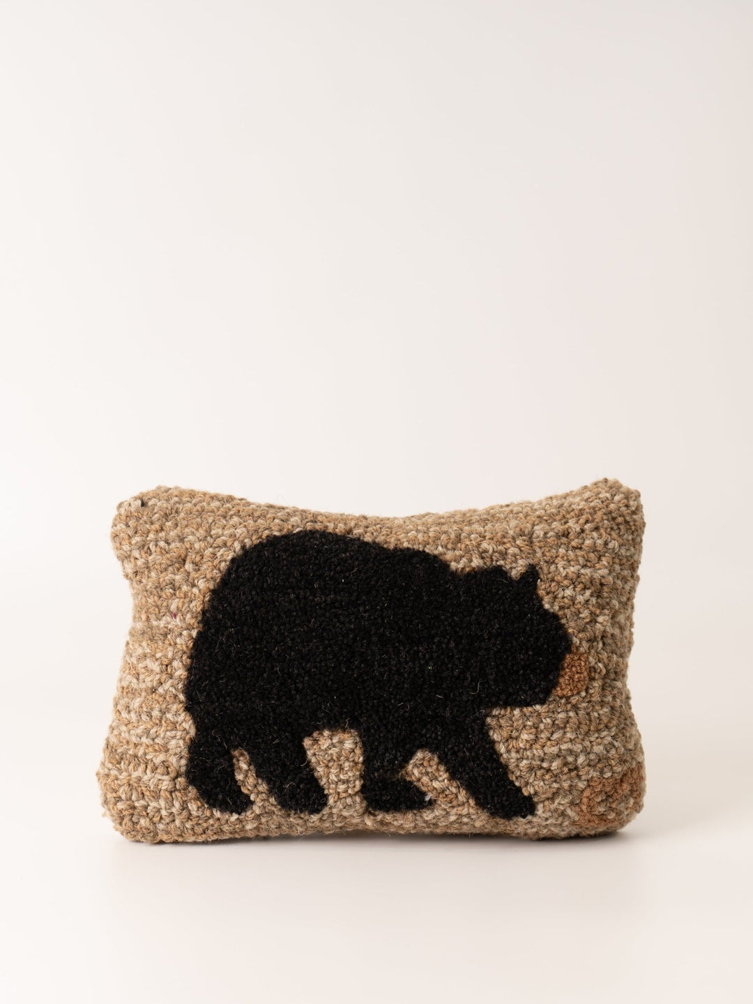 Black Bear Wool Pillow - Heyday