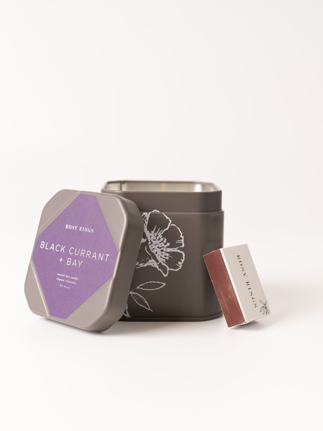 Black Currant and Bay Signature Tin Candle - Heyday