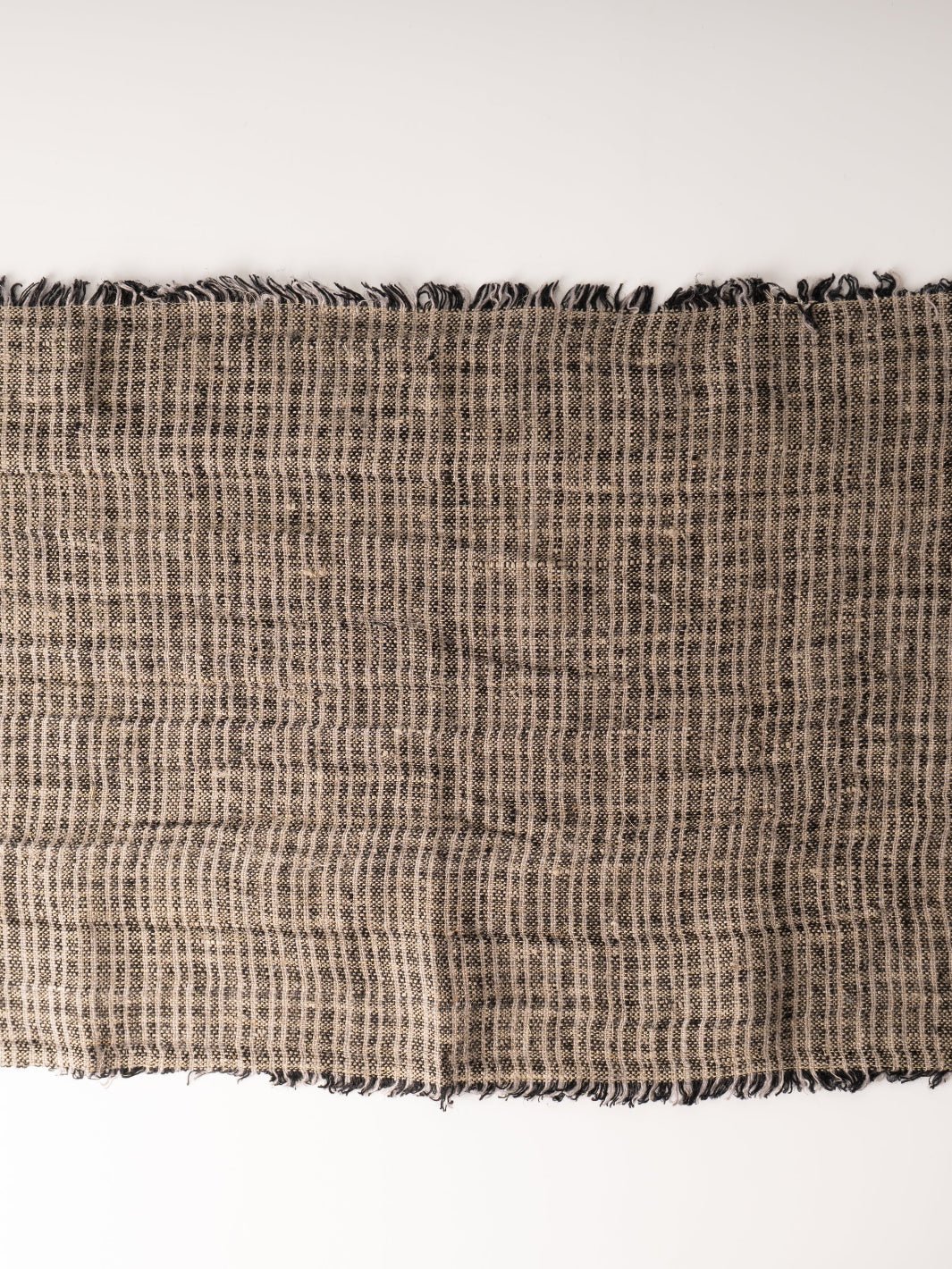 Black + Tan Woven Table Runner - Heyday