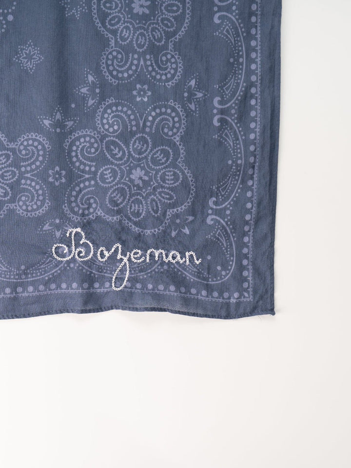 Blue Bozeman Bandana - Heyday