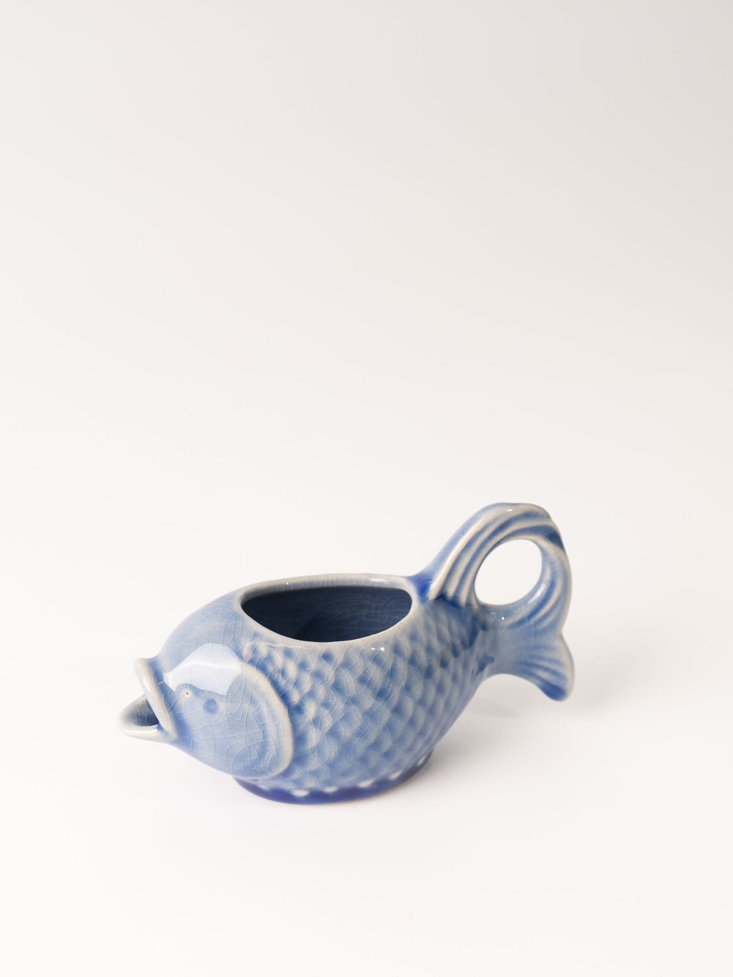 Blue Fish Shaped Creamer - Heyday