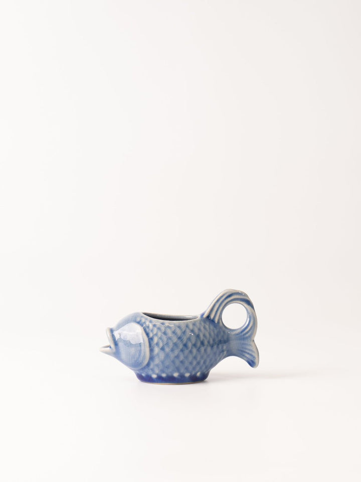 Blue Fish Shaped Creamer - Heyday