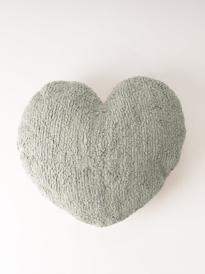 Blue Heart Shaped Pillow - Heyday