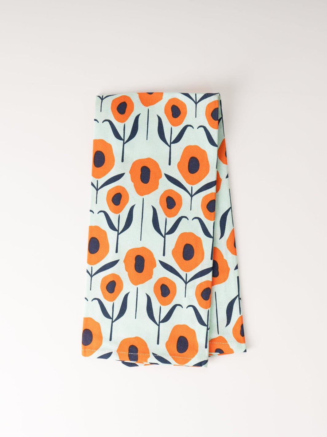 Blue Poppy Dish Towel - Heyday