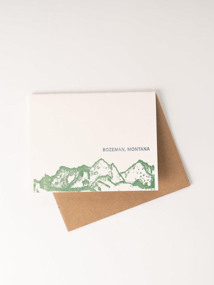 Bozeman Mountains Card - Heyday