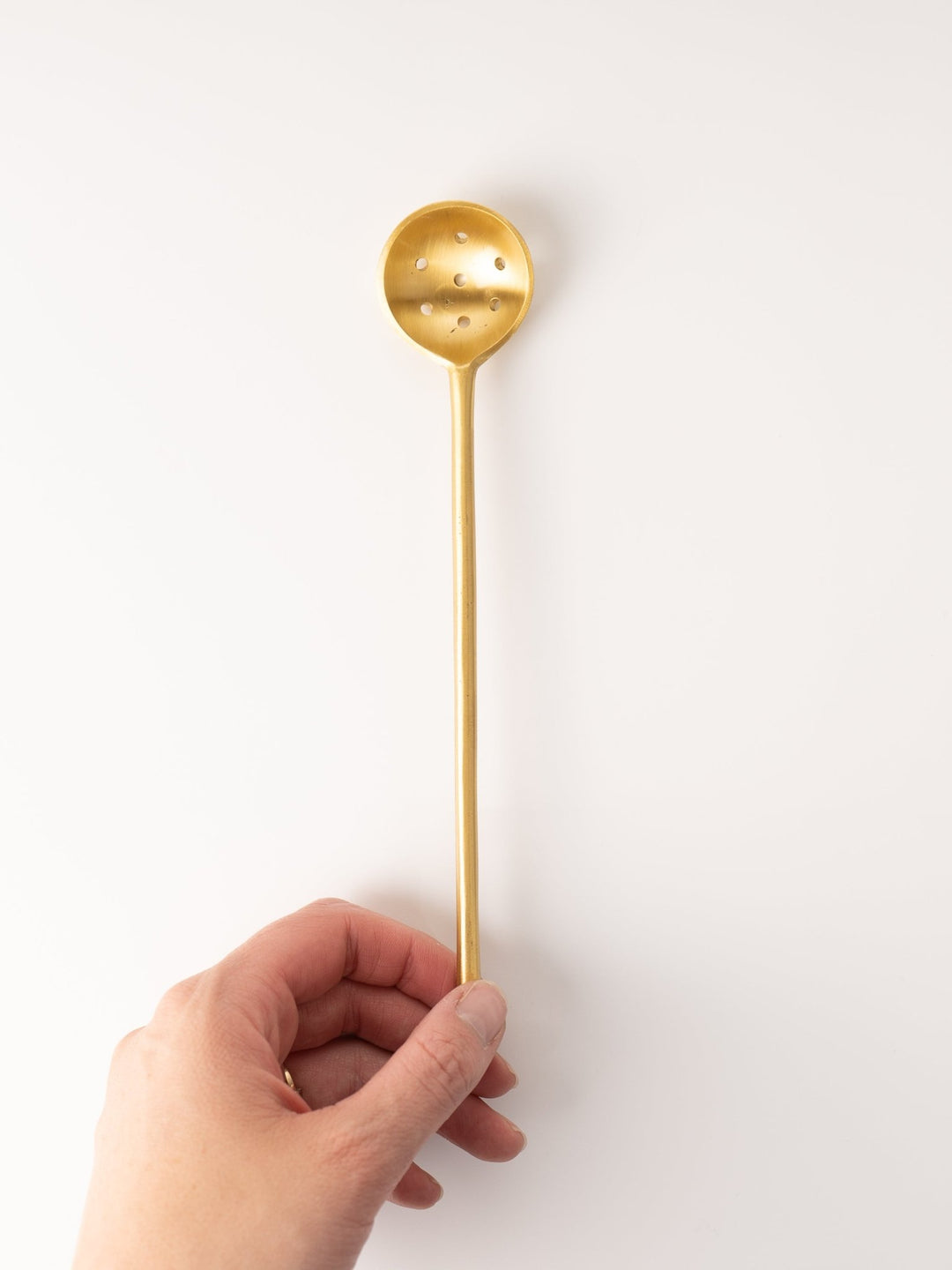 Brass Olive Slotted Spoon - Heyday