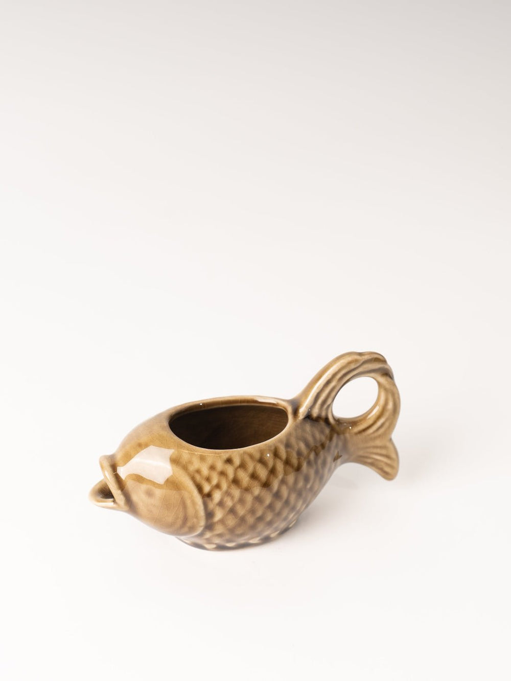 Brown Fish Shaped Creamer - Heyday