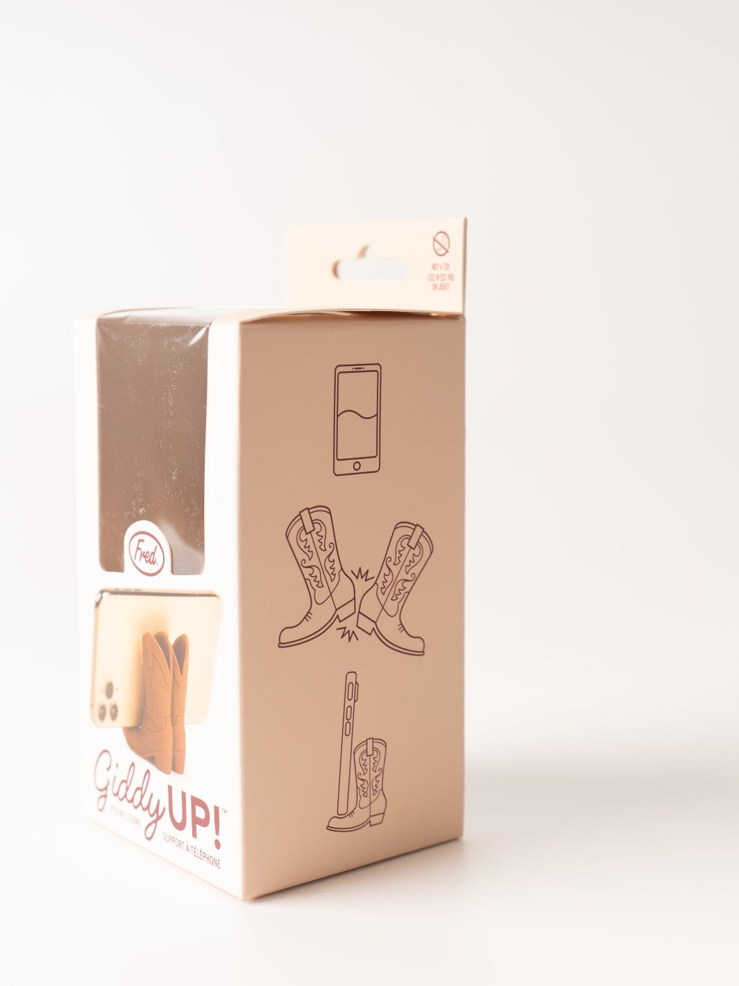 Brown Giddy Up Phone Stand - Heyday