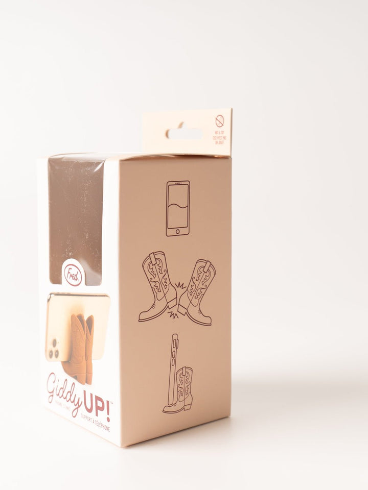 Brown Giddy Up Phone Stand - Heyday