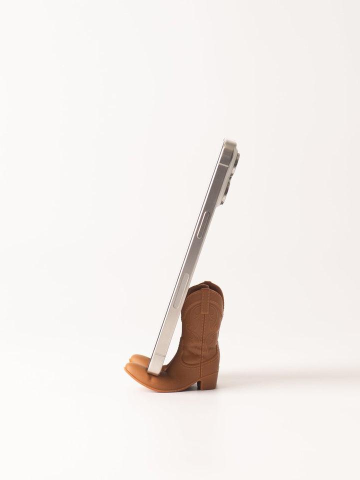 Brown Giddy Up Phone Stand - Heyday