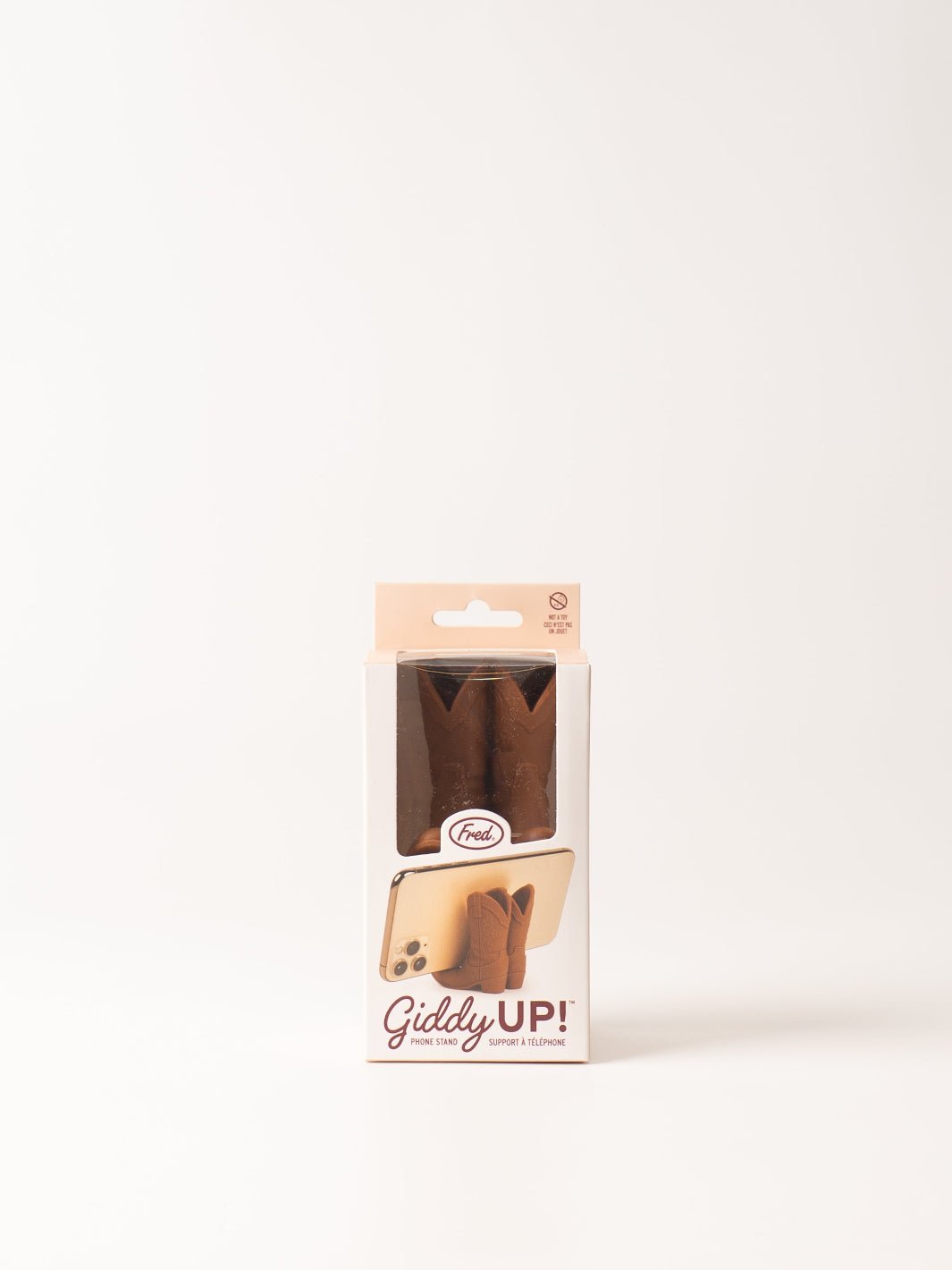 Brown Giddy Up Phone Stand - Heyday
