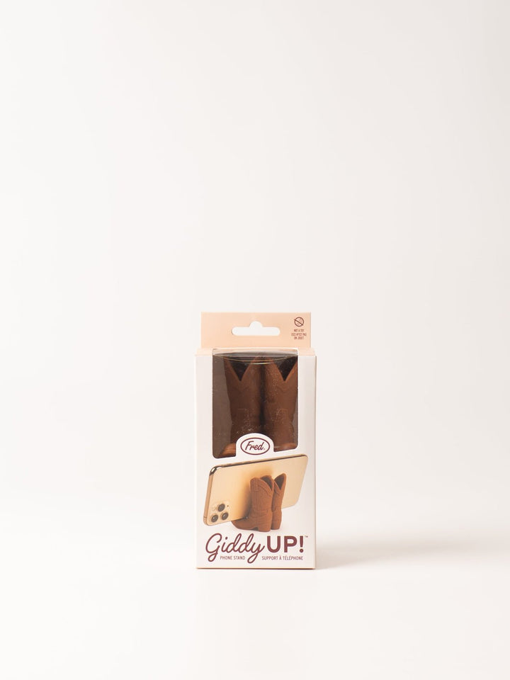 Brown Giddy Up Phone Stand - Heyday