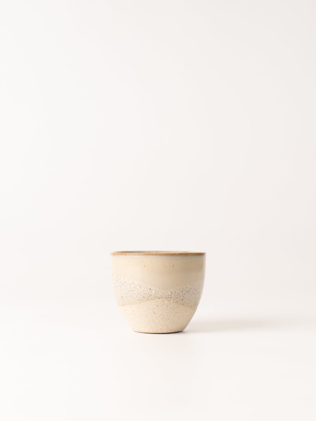 Brown Reactive Glaze Stoneware Teacup - Heyday