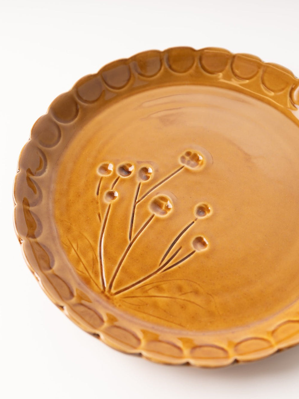 Brown Stoneware Plate - Heyday