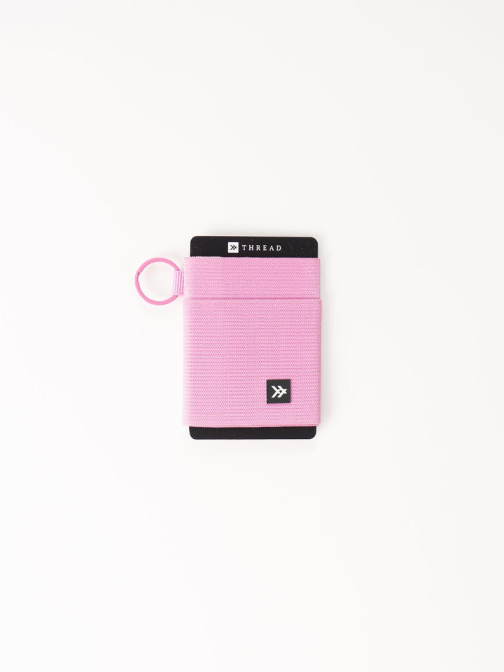 Bubblegum Elastic Card Wallet - Heyday