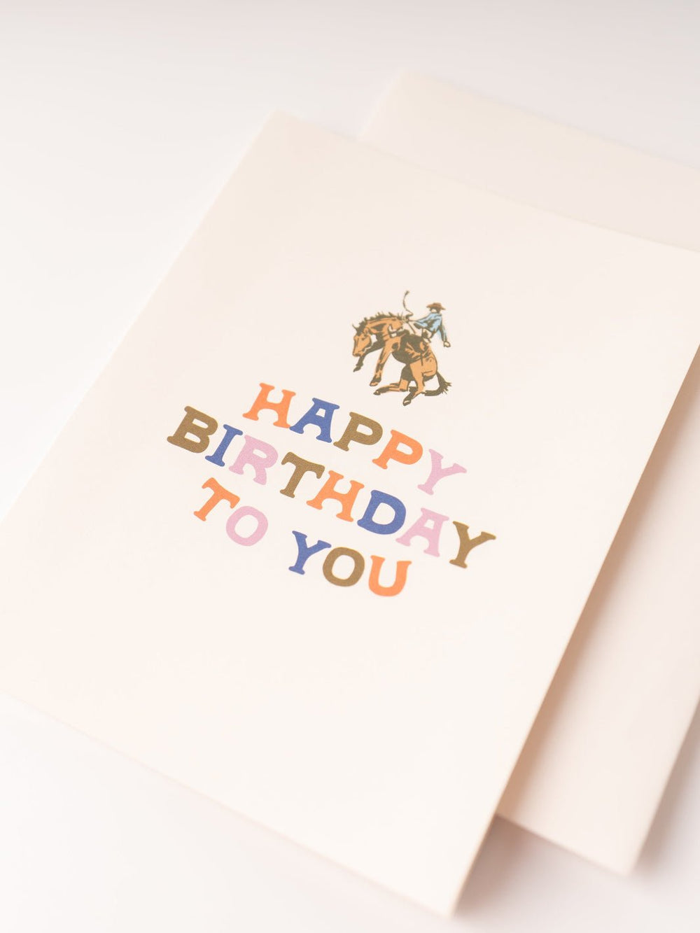 Bucking Bronco Happy Birthday to You - Heyday