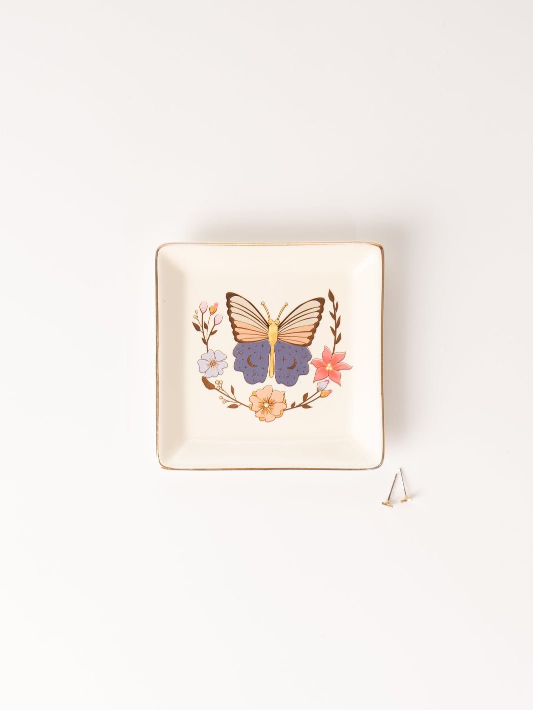 Butterfly Jewelry Dish & Earring Set - Heyday