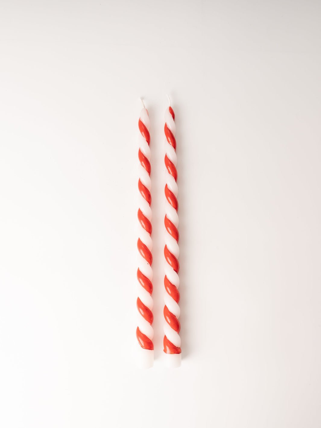 Candy Cane Twist Taper Candles - Heyday