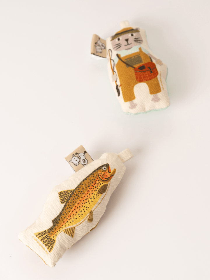 Cat Toy Set - Fisher Cat and Trout - Heyday