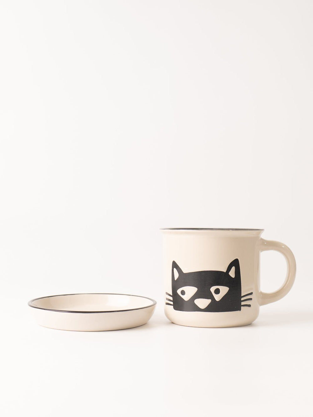 Ceramic Cat Coaster - Heyday