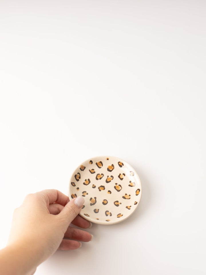 Cheetah Print Tapas Plate - Heyday