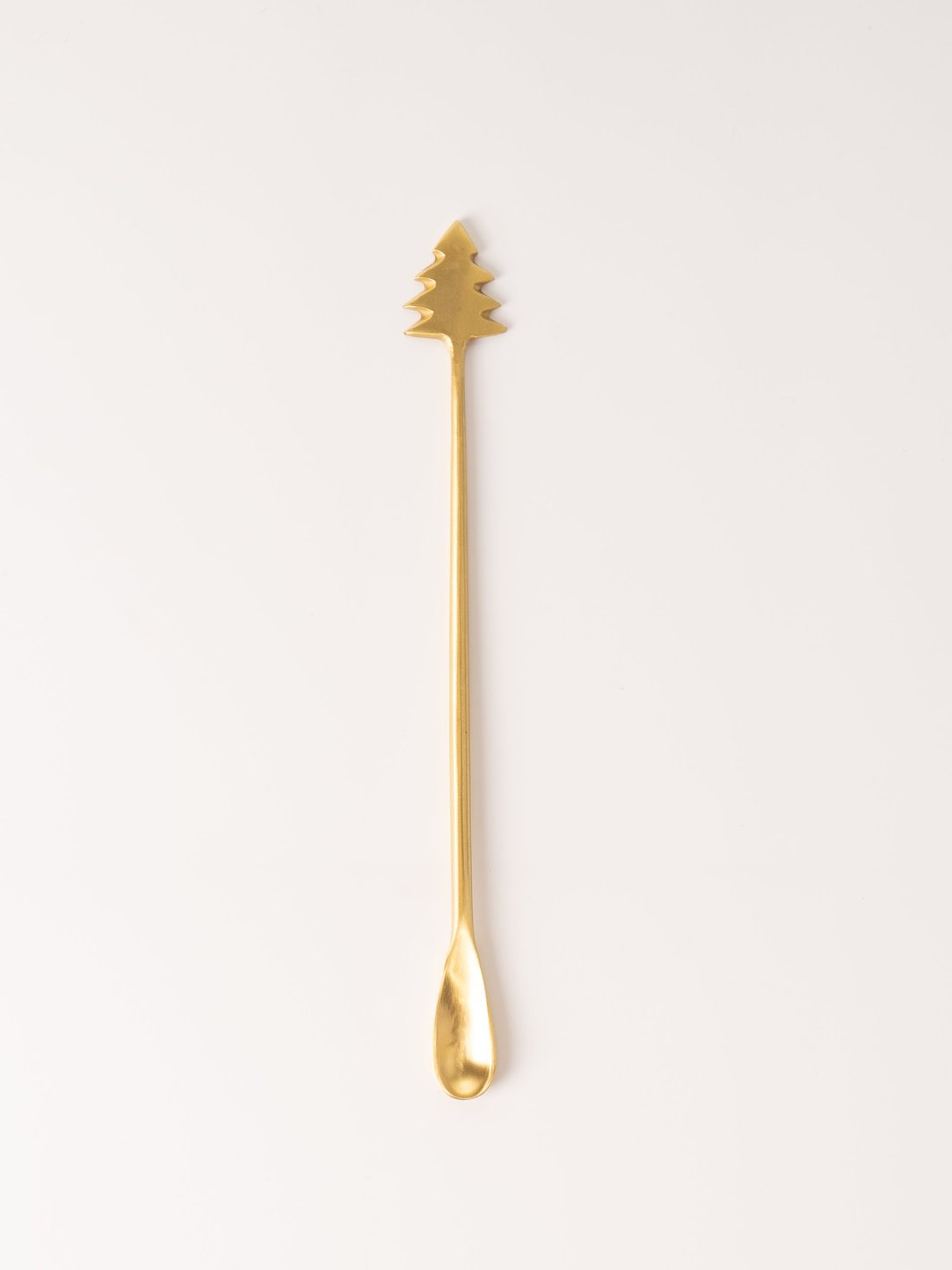 Christmas Brass Cocktail Spoon - Heyday