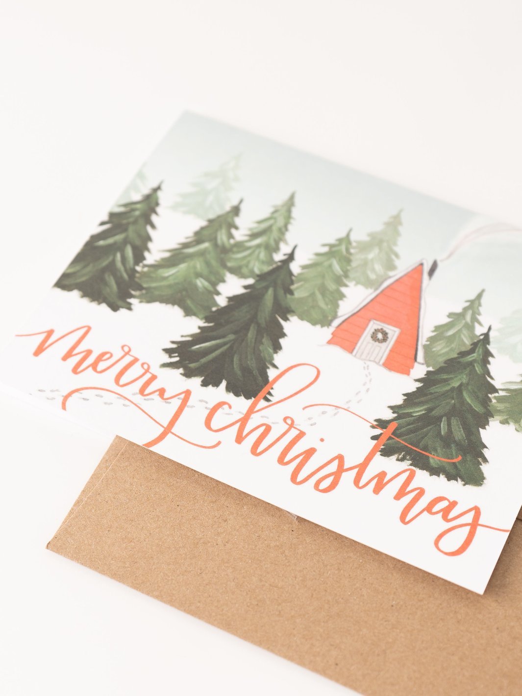 Christmas Cabin Holiday Card - Heyday