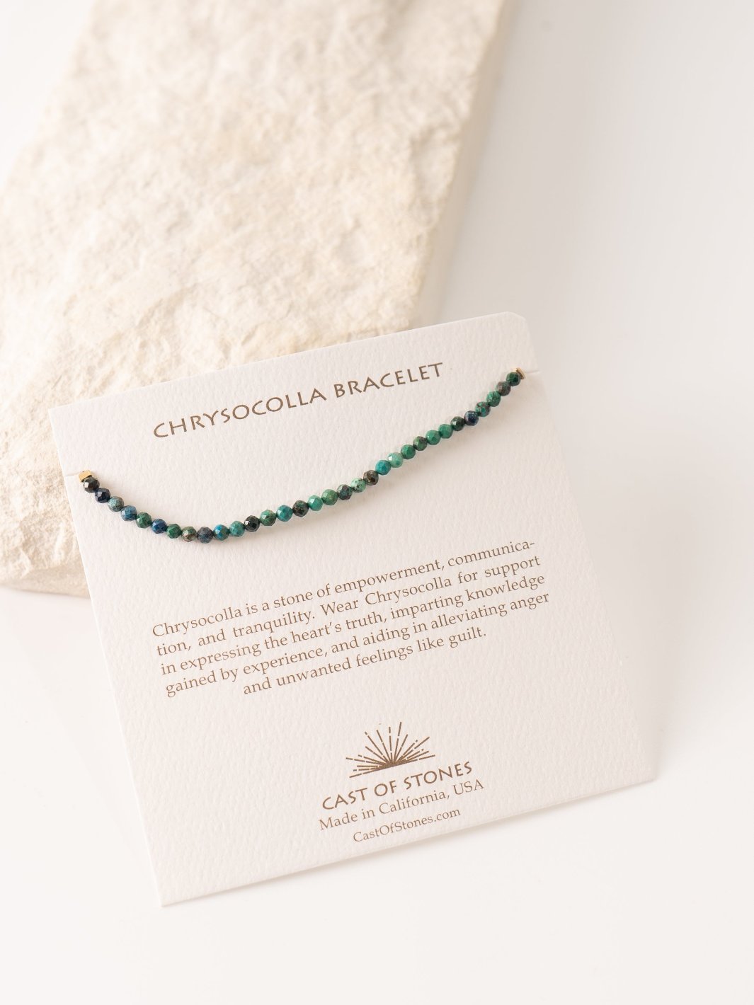 Chrysocolla Gemstone Bracelet - Heyday