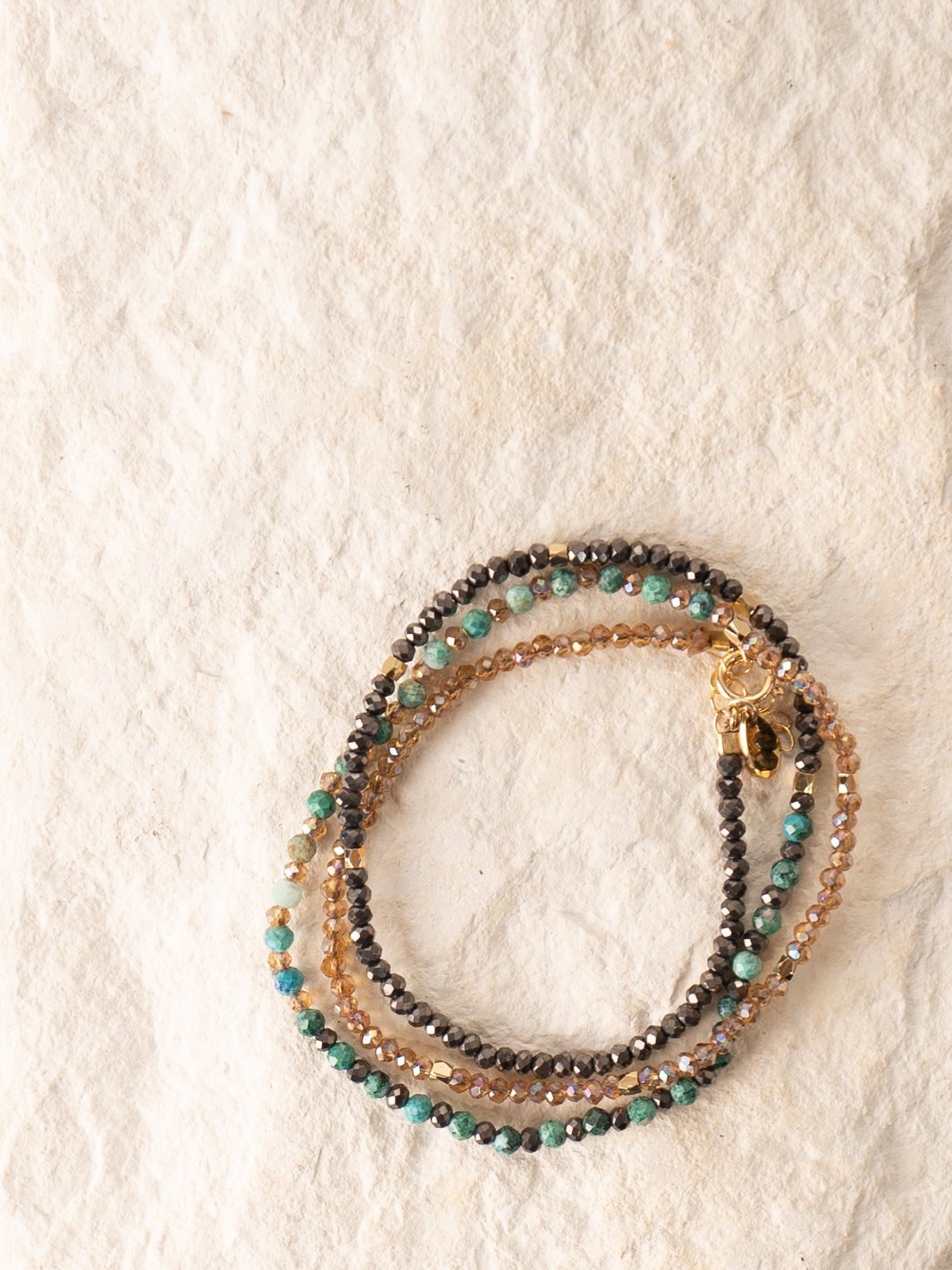 Chrysocolla Necklace and Bracelet - Heyday