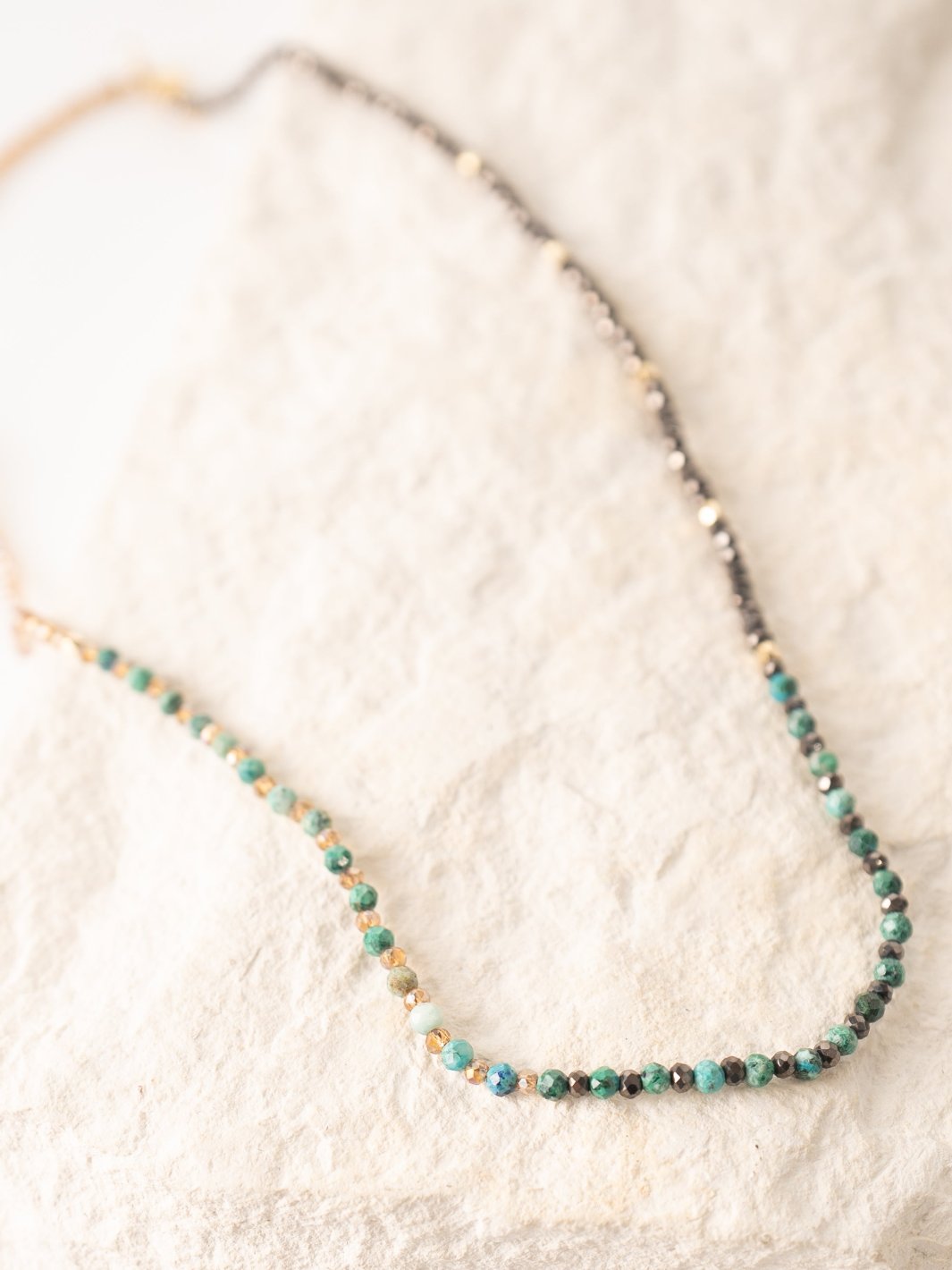 Chrysocolla Necklace and Bracelet - Heyday