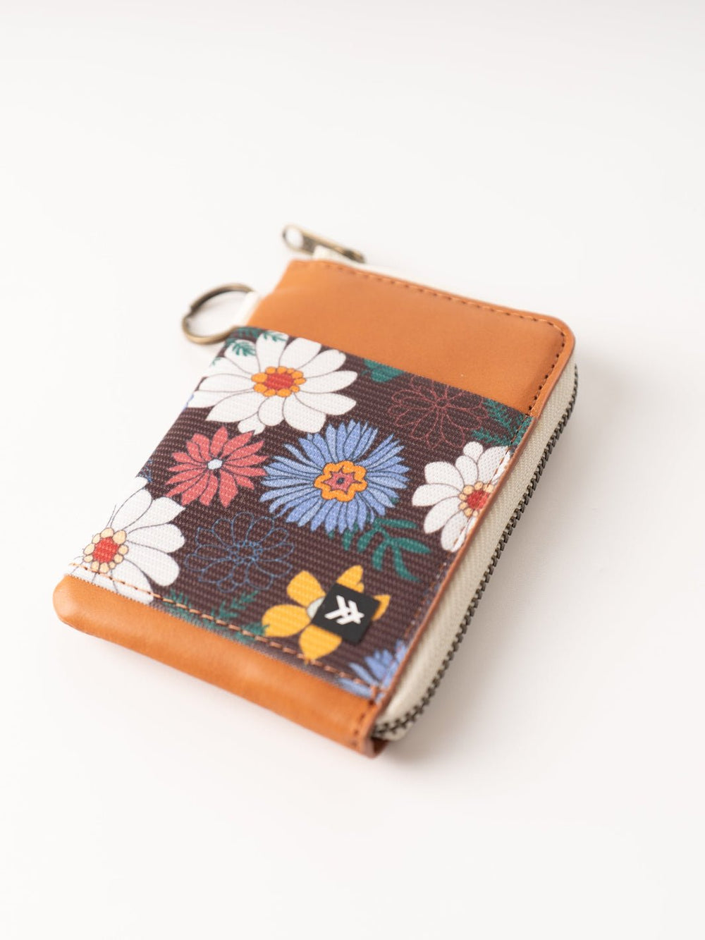 Clover Floral Zipper Wallet - Heyday