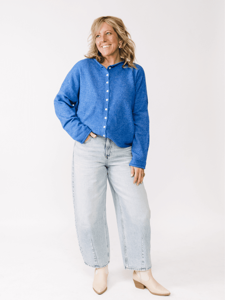 Cobalt Piper Cardigan - Heyday