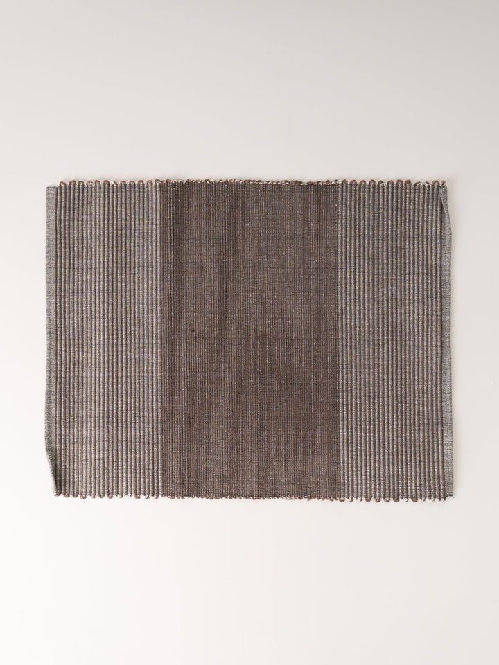 Cocoa Stripe Placemat - Heyday