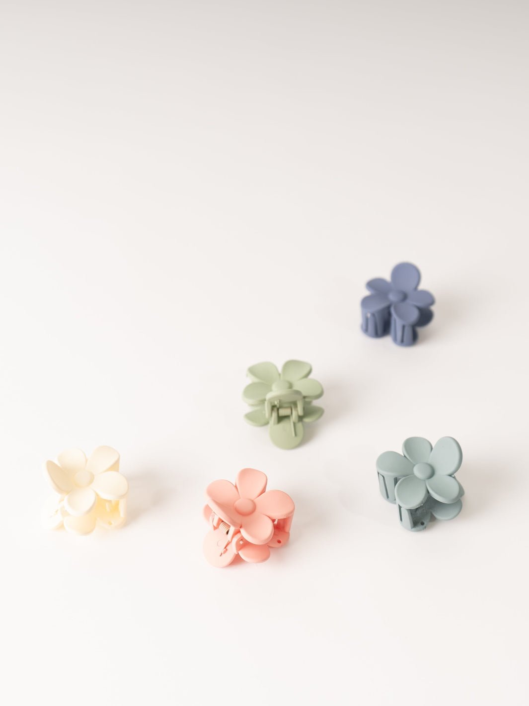 Colorful Mini Flower Claw Clip Set - Heyday