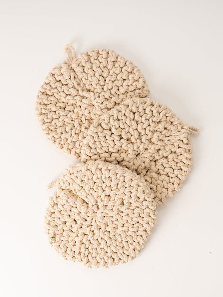 Cotton Crocheted Pot Holder - Heyday