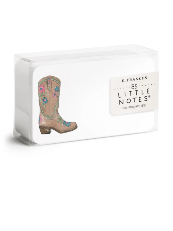 Cowboy Boot Little Notes - Heyday