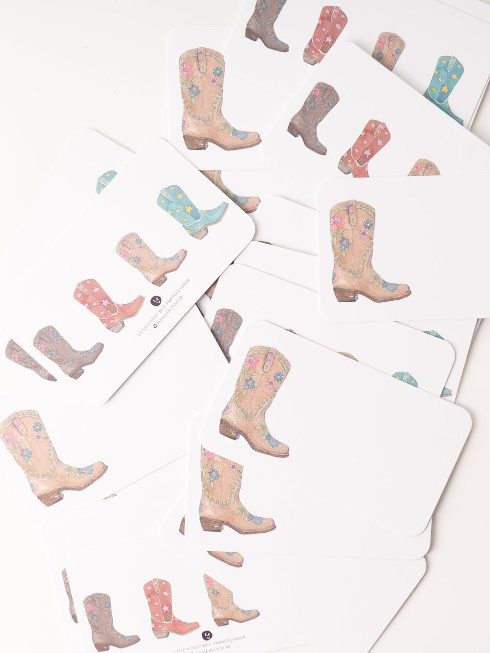 Cowboy Boot Little Notes - Heyday
