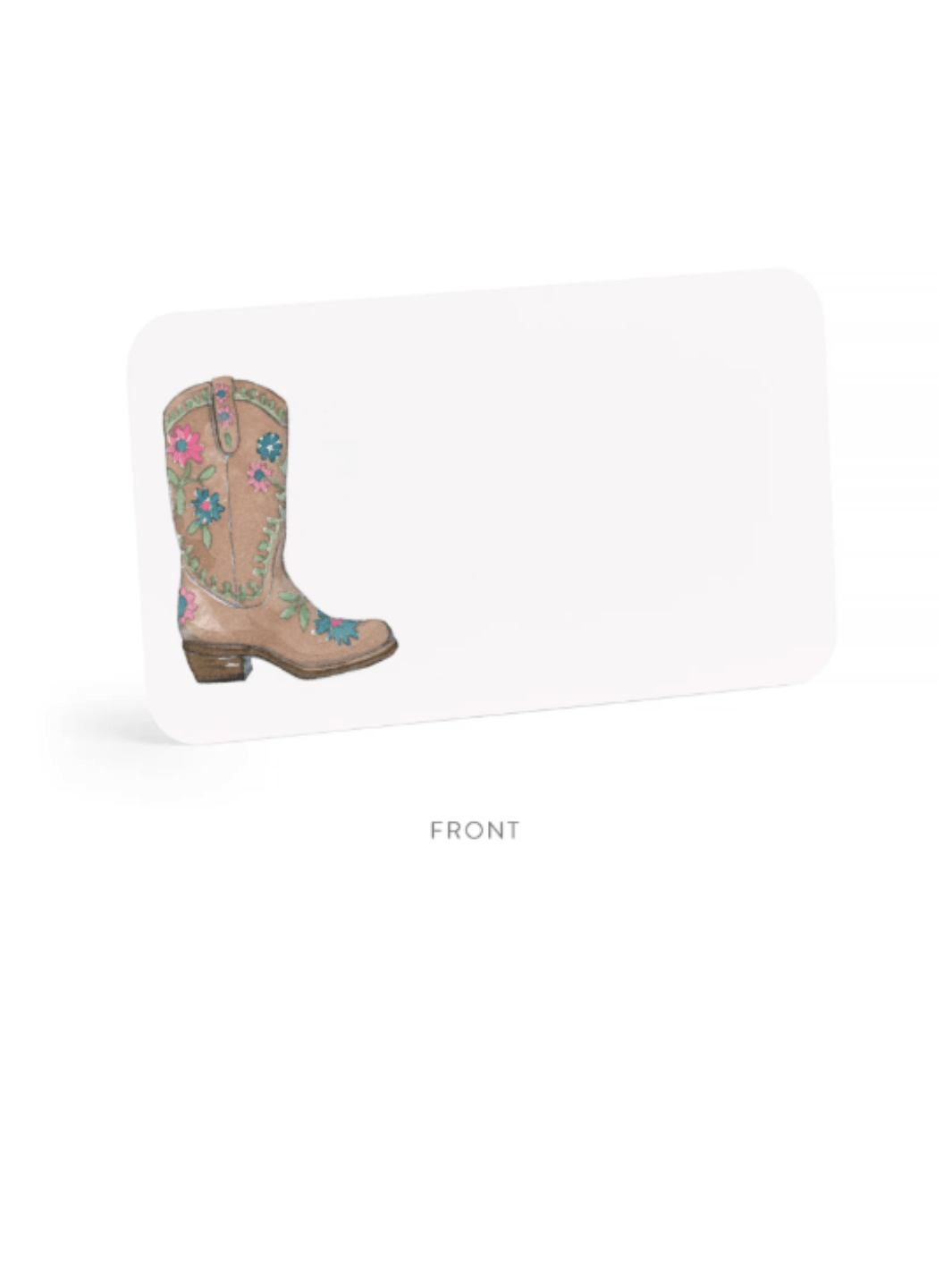 Cowboy Boot Little Notes - Heyday