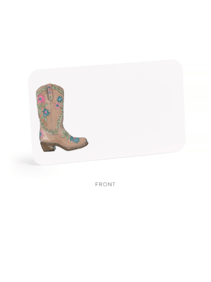 Cowboy Boot Little Notes - Heyday