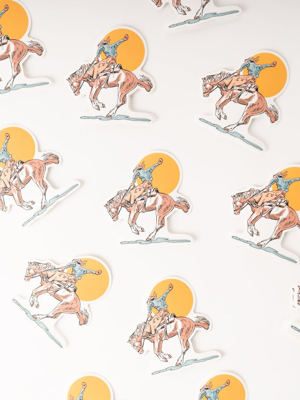 Cowboy Sun Sticker - Heyday