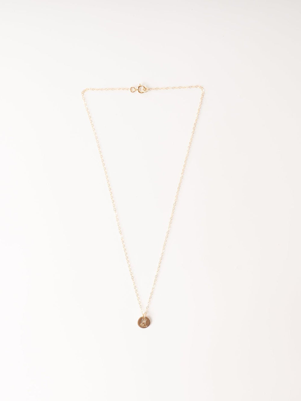Cowgirl Boot Necklace - Heyday