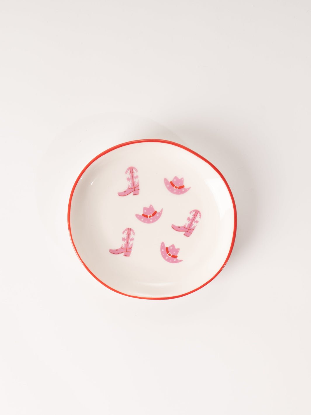 Cowgirl Boots & Hats Small Dish - Heyday