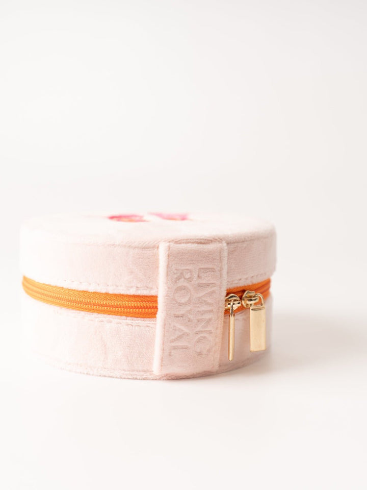 Cowgirl Boots Velvet Jewelry Zip Case - Heyday